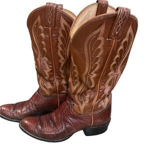 Tony lama cowboy boots men’s 9-E